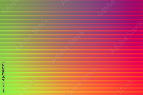 Vibrant gradient background with horizontal lines creating a dynamic and colorful backdrop for modern designs and creative projects with a smooth transition