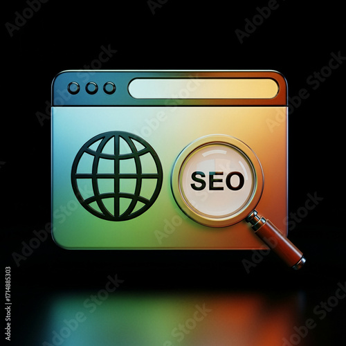 Global SEO and Web Optimization Concept