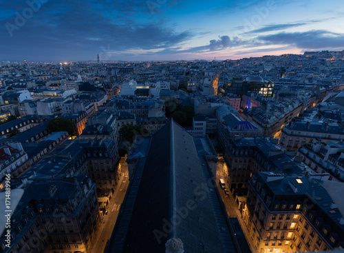 Wallpaper Mural View from the Trinity Cathedral, Paris Torontodigital.ca