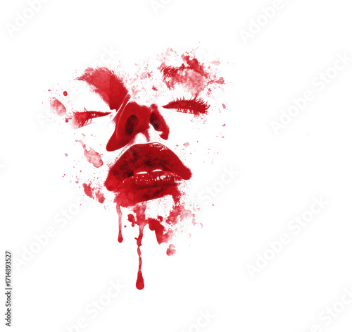 Artistic expression of emotions abstract digital media PNG, isolated on transparent background