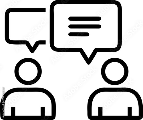 discussion icon, 