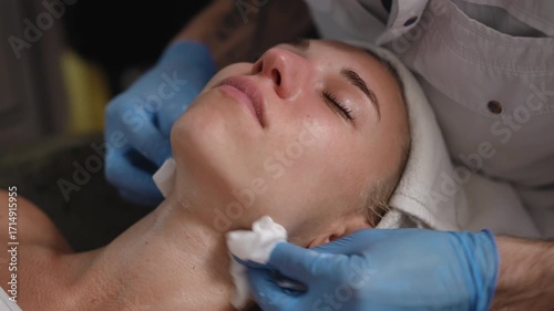 Enjoy a soothing facial treatment that highlights effective skin care techniques in a calm, tranquil setting