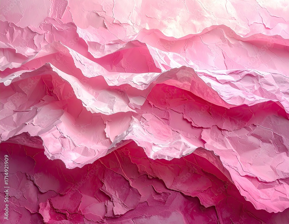 custom made wallpaper toronto digitalAbstract Pink Textured Layers Background with Geometric Pattern and Depth Gradient Effect Detailed Surface Pattern