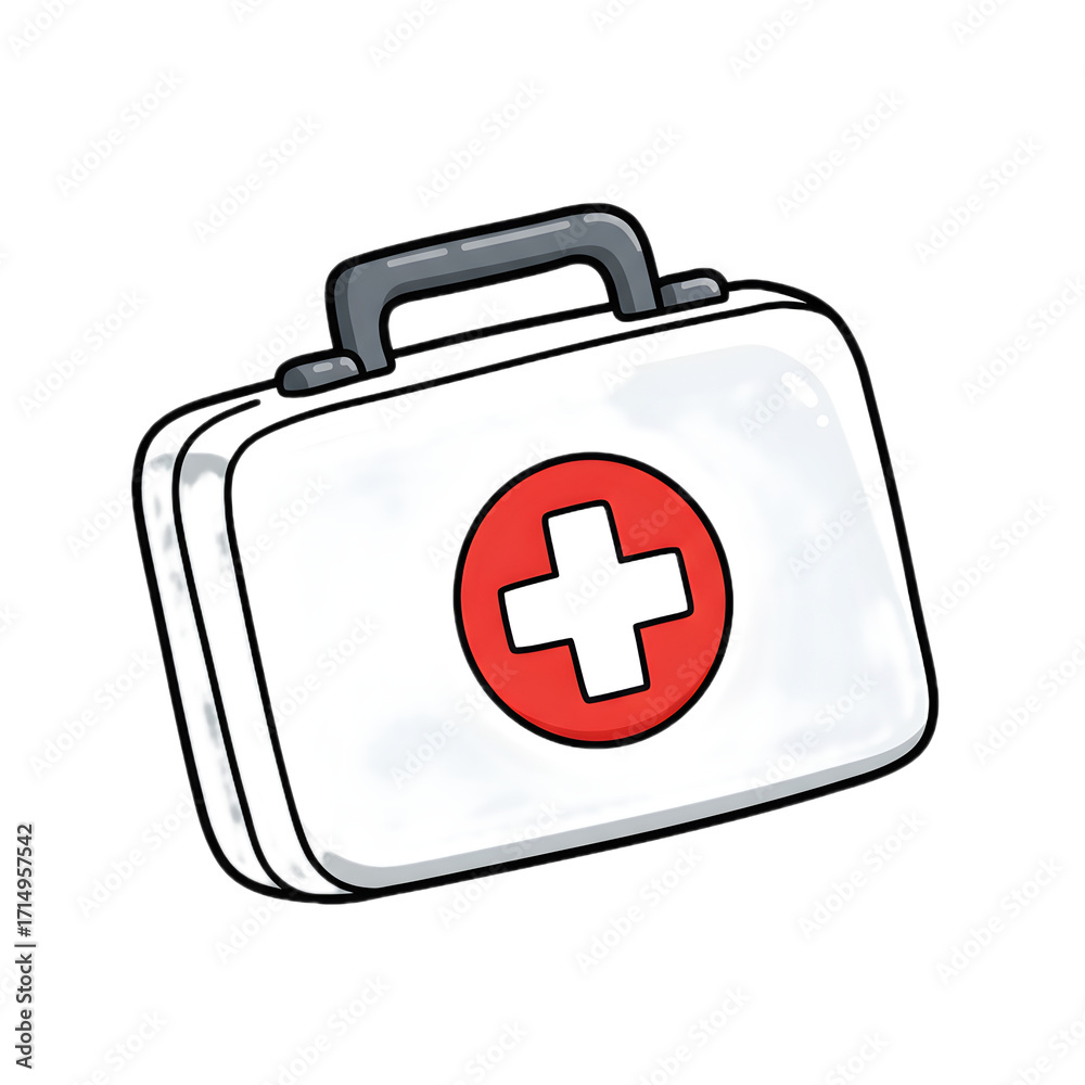 Obraz premium First Aid Kit Illustration