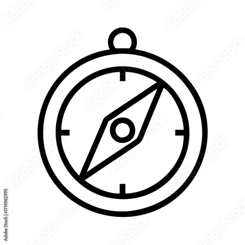 Free Download Compass icon vector navigation direction guide travel symbol orientation north south east west tool for map - GFXLoad