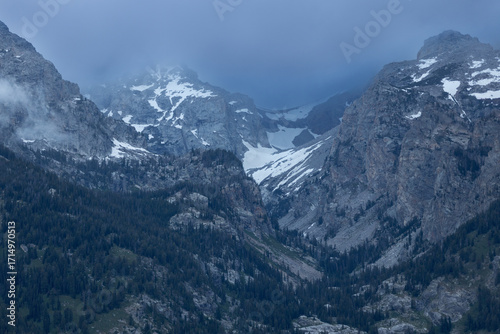 Wallpaper Mural Tetons and Clouds Torontodigital.ca