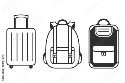 minimalist-flat-design-vector-of-minimal-luggage-i.eps