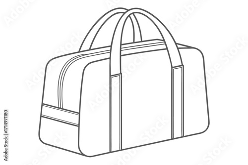 minimalist-flat-design-vector-of-foldable-travel-b.eps