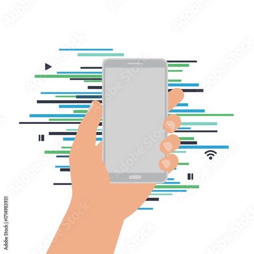 A data hacker or catfish uses SMS texting to commit phone fraud or scams, while online chatbots or tech support forums are involved, secret darkweb conversations take place, and smartphone identity
