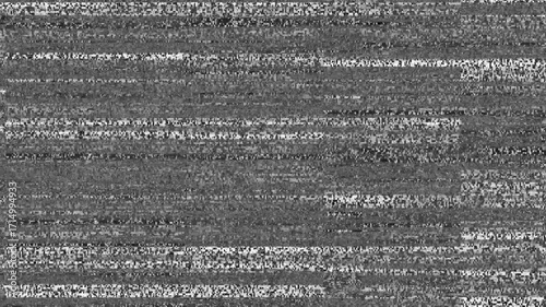 Noise on a old TV screen. tv screen noise glitch effect. Glitch static white noise television .