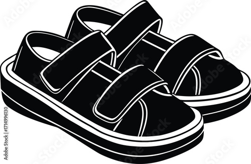 casual-sandals-vector-illustration--flat-cart 10.eps