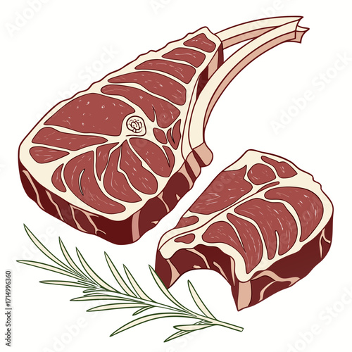 piece of raw meat