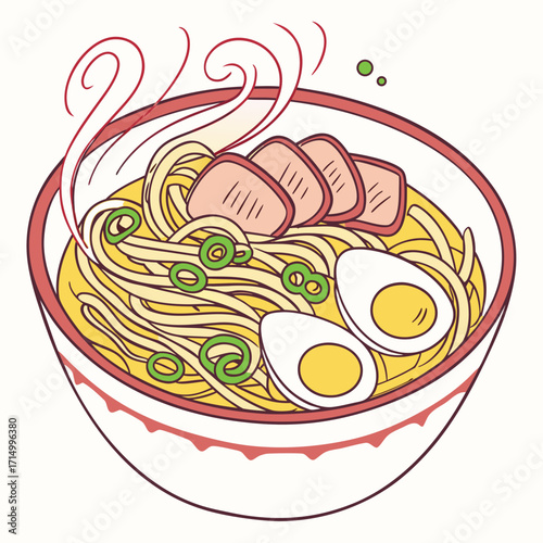 vector illustration of pizza
