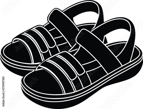 casual-sandals-vector-illustration--flat-cart 10.eps