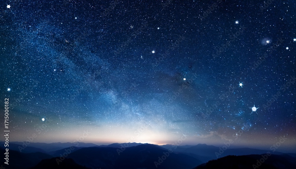Fototapeta premium Starry Sky Background For Your Design