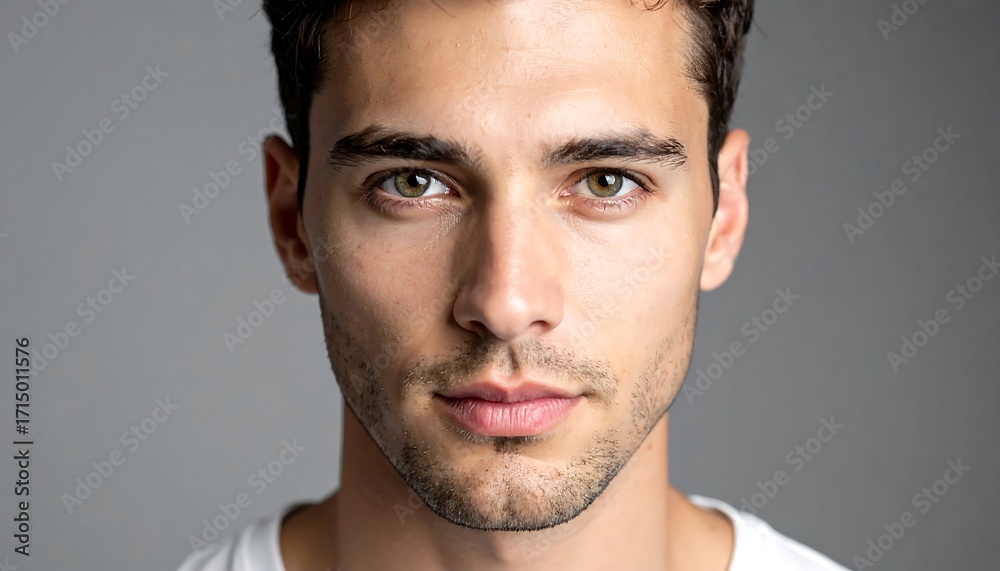 Naklejka premium Close-up portrait of a man (6)