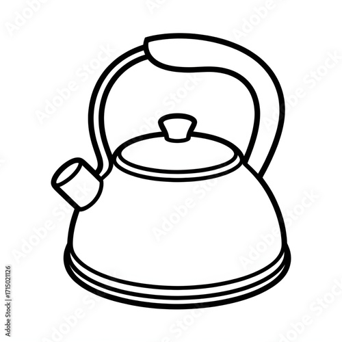teapot vector illustration