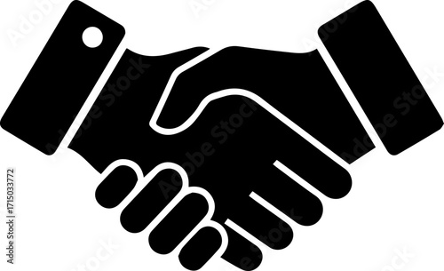 Professional handshake symbolizing trust, partnership, and successful business deal completion