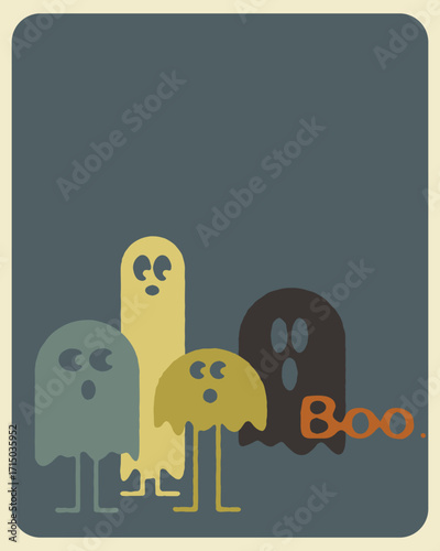 Halloween Ghost_Graphic Arrangement One