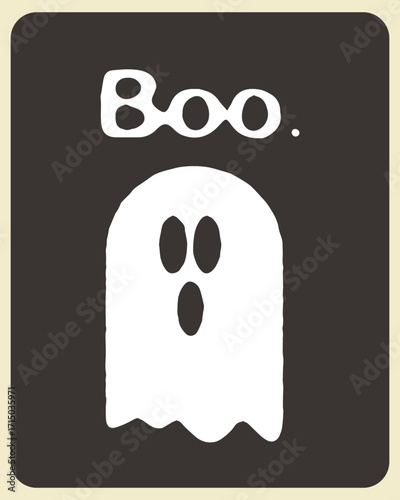 Halloween Ghost_Graphic Arrangement Two
