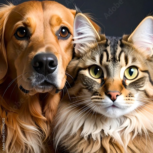 Friendly Dog and Cat Companions.