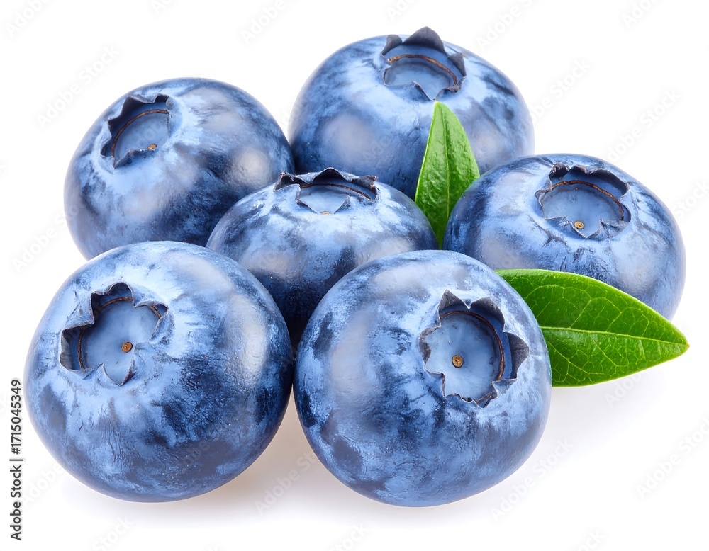 Obraz premium Fresh blueberries close-up