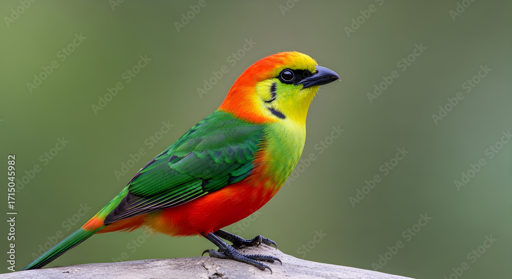 Obraz premium red and yellow macaw