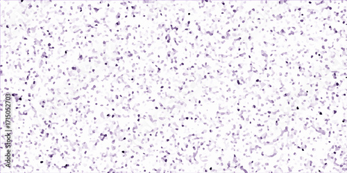 Abstract wet purple paint droplets form a textured pattern on a transparent glass background. drops, droplet, grunge, pink, color, vector, ink. Quartz surface white for bathroom or kitchen countertop.