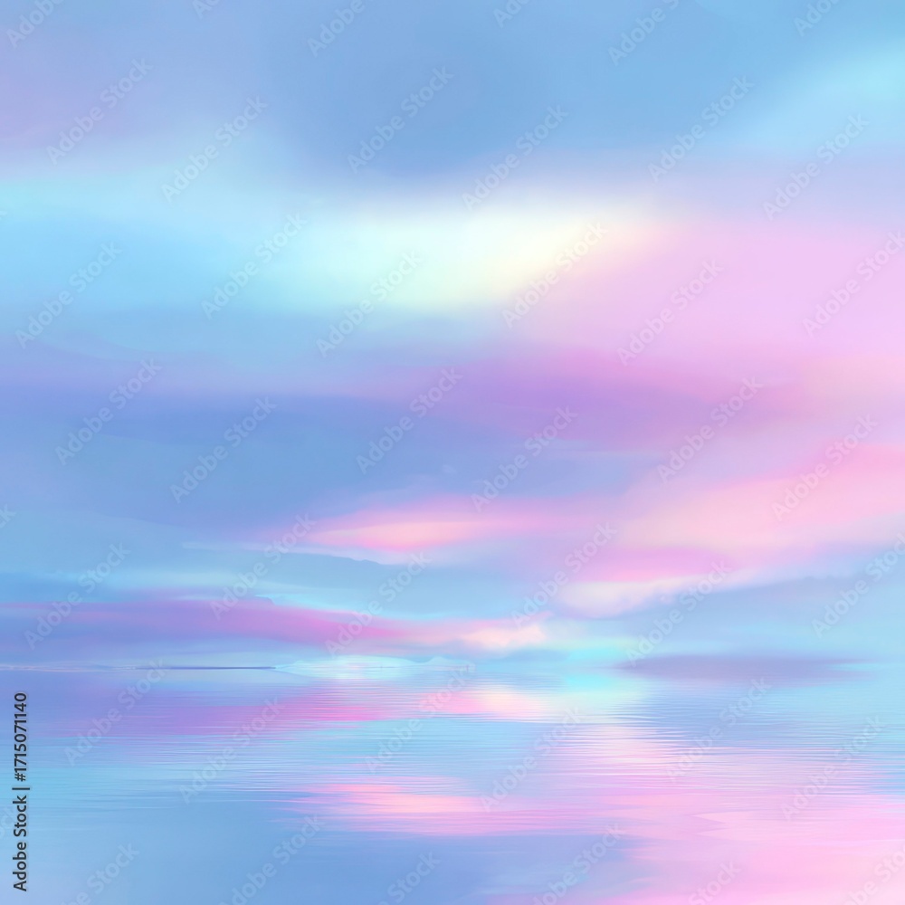 Obraz premium Abstract dreamy pastel sky gradient background