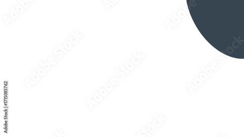 Simple minimalist background featuring a dark grey curve on a clean white backdrop, ideal for modern graphic design, presentations, or website elements.