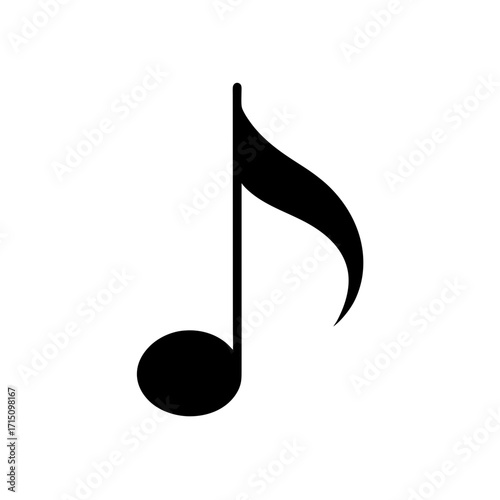 Eighth note musical notation