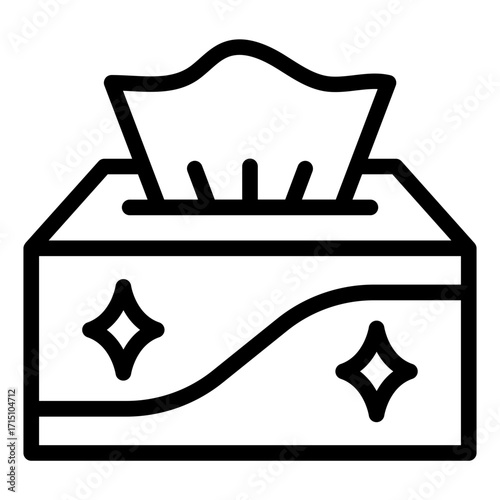 tissue box icon