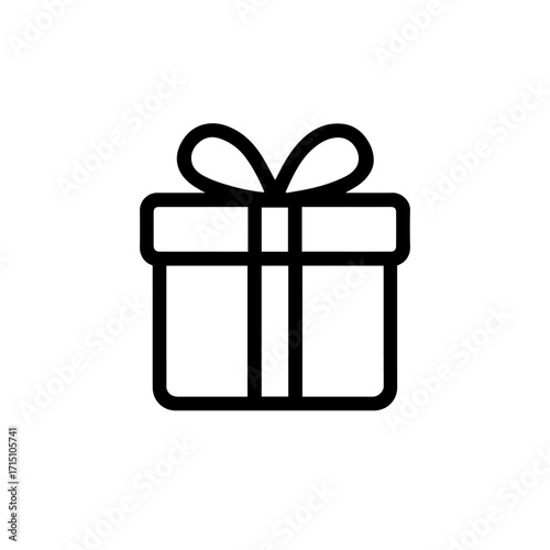 Gift Box Icon vector
