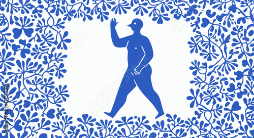 silhouette of a man