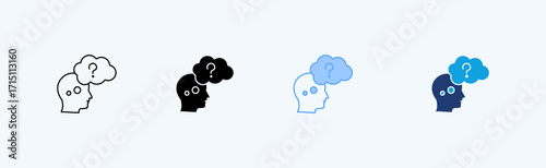 Think Outline Icon