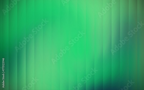 Abstract green background with vertical gradient stripes and soft light, creating a modern textured design.