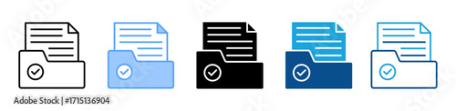 Documentation icon sheet multiple style collection