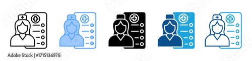 Triage icon sheet multiple style collection