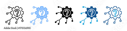 Root Cause icon sheet multiple style collection