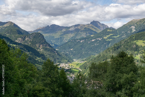 Ausblick ins Veltlin
