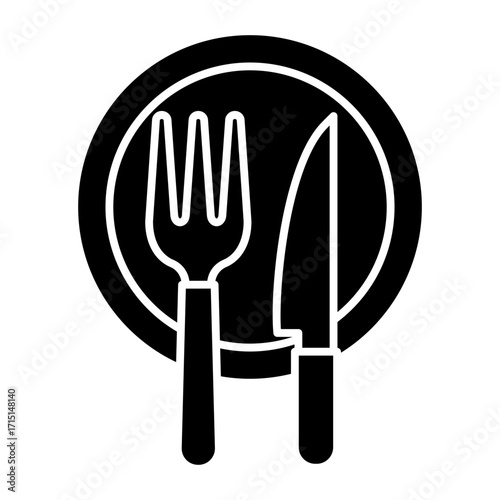 serving dish icon