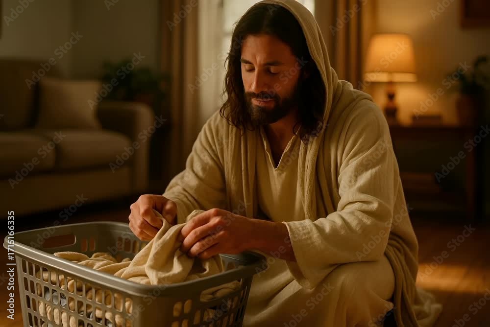 Laundry Day with Jesus: A Symbol of Humility, Service, and Everyday ...