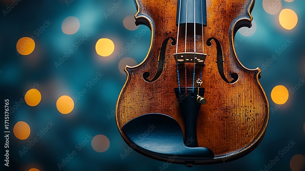 Fototapeta premium Close up violin image