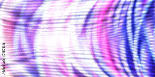 Abstract simple neon background, 3d render, ultra violet rays, blue and pink glowing lines, cyber network data,