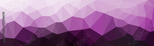 Abstract purple polygon background with gradient tones blending from light to dark shades.
