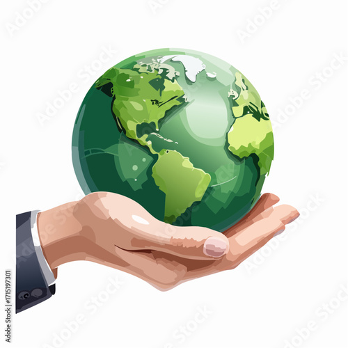 Die Welt in einer Glaskugel