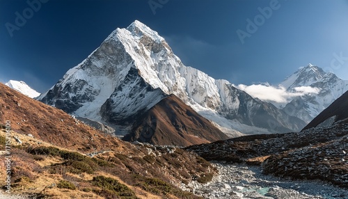 Ama Dablam On The Way To Everest Base Camp