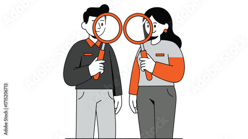 Team of Business Professionals Conducting Research