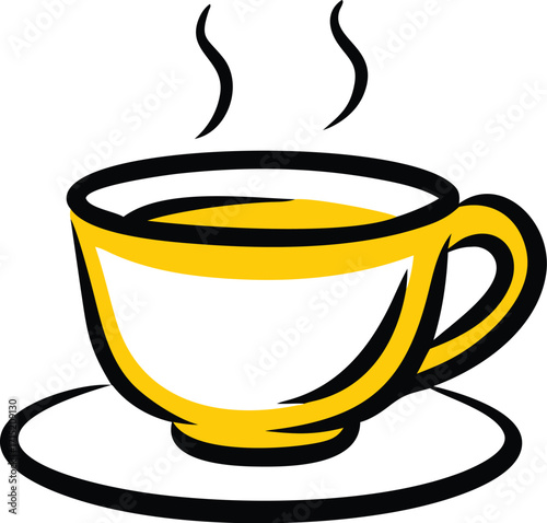 cup of tea flat vector on white background (1)_processed.eps