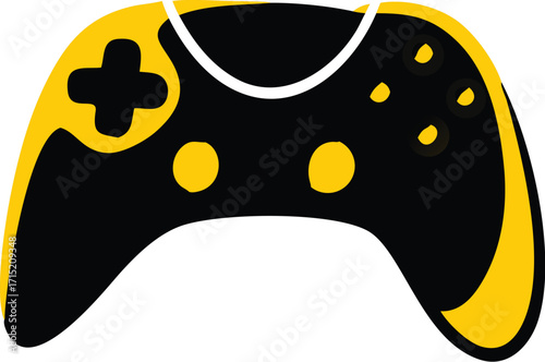 game controller vector illustration on white backg (1)_processed.eps